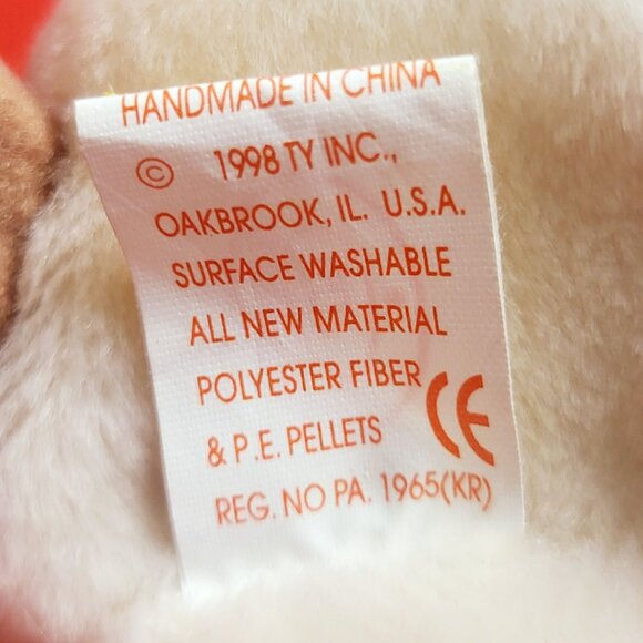 Ty Beanie Babies Wise The Graduation Owl1998 Animal Plush Stuff Toy - Picture 6 of 13